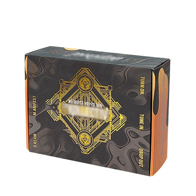 Embalaje en caja de cartón con logotipo