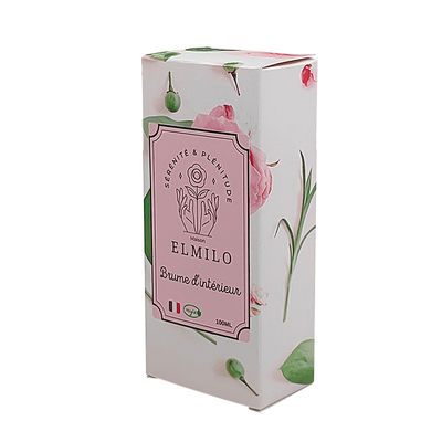 Impresión personalizada Biodegradable Perfumes de belleza Cuidado de la piel Cosméticos Caja de embalaje Estampado en caliente Caja de papel en relieve