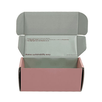 Cajas de embalaje de cartón plegable personalizadas Cajas de correo corrugadas Kraft
