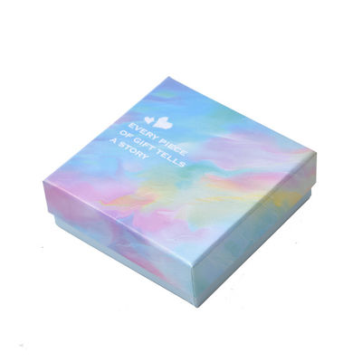 Cajas de joyas de logotipo personalizado collar de mujeres aretes anillo hermosamente embalado conjunto completo de cajas de regalo de papel