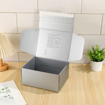 Cajas de embalaje de cartón plegable personalizadas Cajas de correo corrugadas Kraft