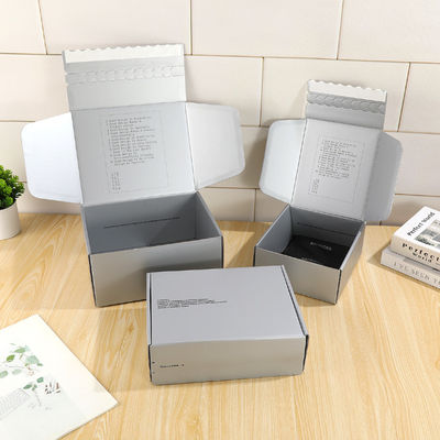 Cajas de embalaje de cartón plegable personalizadas Cajas de correo corrugadas Kraft