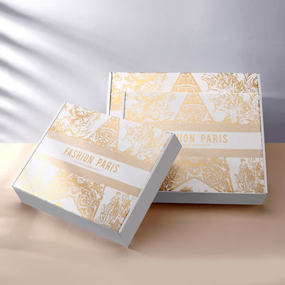 Caja de envío de cartón rígido corrugado, biodegradable, ecológico y personalizado, de perfume, material reciclado, estampado en caliente, caja regalo