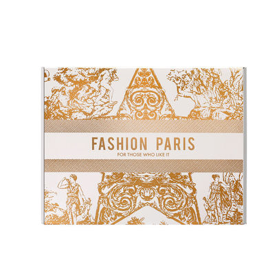 Caja de envío de cartón rígido corrugado, biodegradable, ecológico y personalizado, de perfume, material reciclado, estampado en caliente, caja regalo