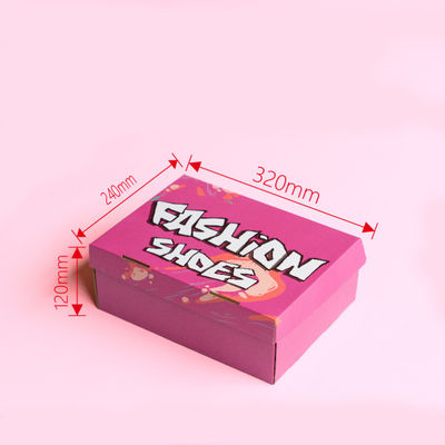 Cajas de calzado de cartón corrugado personalizado con logotipo de embalaje Cajas de envío acabado de superficie mate para paraguas