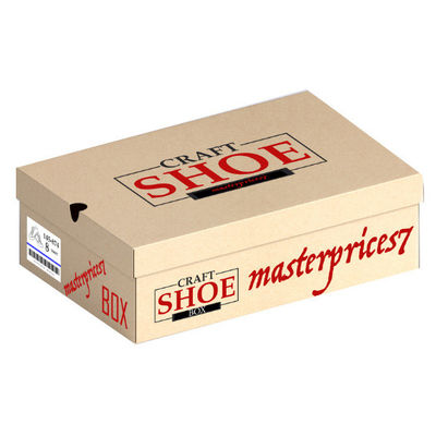 Cajas de calzado de cartón corrugado personalizado con logotipo de embalaje Cajas de envío acabado de superficie mate para paraguas