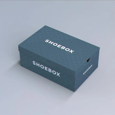 Cajas de calzado de cartón corrugado personalizado con logotipo de embalaje Cajas de envío acabado de superficie mate para paraguas