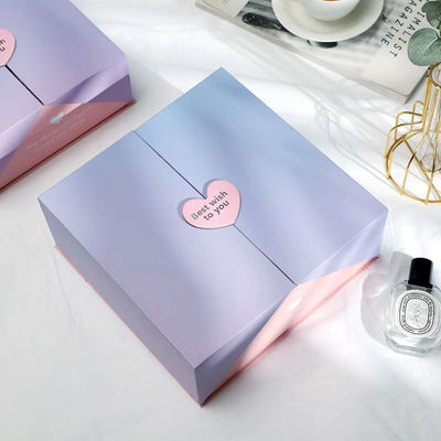 Caja abierta de doble puerta personalizada anillo de perfume reloj embalaje caja de regalo con su propio logotipo