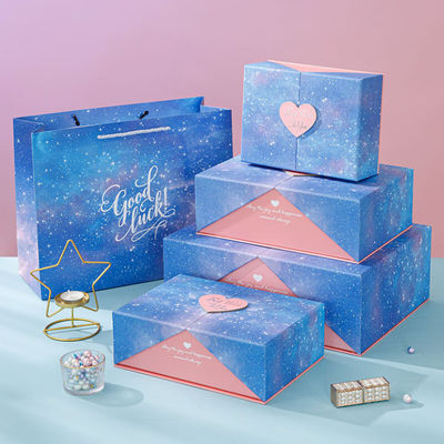 Caja abierta de doble puerta personalizada anillo de perfume reloj embalaje caja de regalo con su propio logotipo