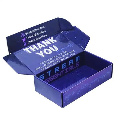 Cajas de envío de correo biodegradables personalizadas para velas billeteras marcos fotográficos ecológicos impermeables Impresos con logotipo en superficie mate