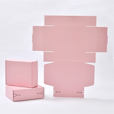 Caja de cartón corrugado impresa en CMYK / PANTONE para envío de productos de cuidado de la piel, regalo, diseño de lujo personalizado
