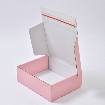 Caja de cartón corrugado impresa en CMYK / PANTONE para envío de productos de cuidado de la piel, regalo, diseño de lujo personalizado
