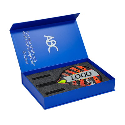 Tamaño personalizado Caja de regalo de cierre magnético de cartón reciclable Papel Presentación magnética rígida y dura Caja de embalaje de lujo Magnético plegable para artículos deportivos