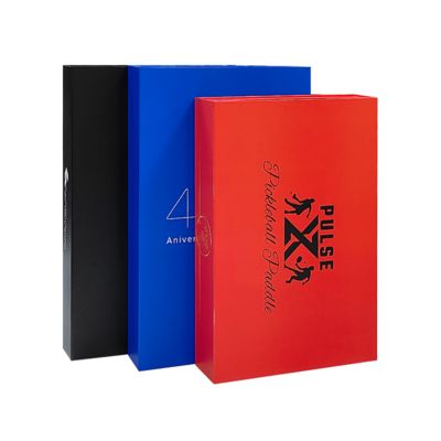 Cajas magnéticas grandes personalizadas al por mayor con impresión para embalaje de raquetas de bádminton y pádel, cajas de regalo grandes con impresión de logotipo