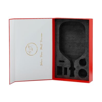 Cajas magnéticas grandes personalizadas al por mayor con impresión para embalaje de raquetas de bádminton y pádel, cajas de regalo grandes con impresión de logotipo