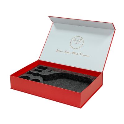 Cajas magnéticas grandes personalizadas al por mayor con impresión para embalaje de raquetas de bádminton y pádel, cajas de regalo grandes con impresión de logotipo