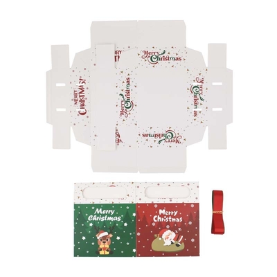 Bota de regalo de Navidad Feliz de 2025 personalizada Embalaje de Navidad para regalos corporativos Decoraciones festivas