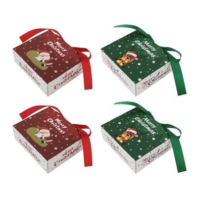 Bota de regalo de Navidad Feliz de 2025 personalizada Embalaje de Navidad para regalos corporativos Decoraciones festivas