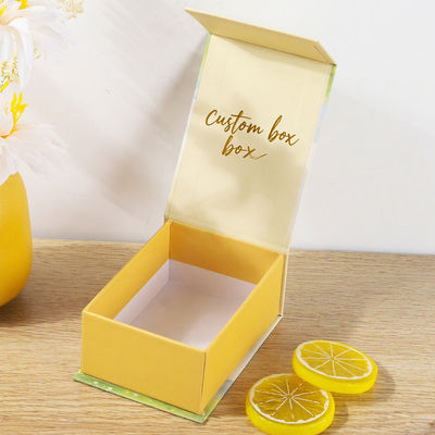 Venta en Europa Biodegradable hecha a mano caja de cartón rígida de lujo embalaje de regalo caja de regalo magnética