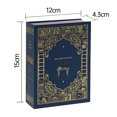 Impresión personalizada de lujo en forma de libro caja de regalo embalaje para velas de marca Premium Solución de regalo de bodas y vacaciones