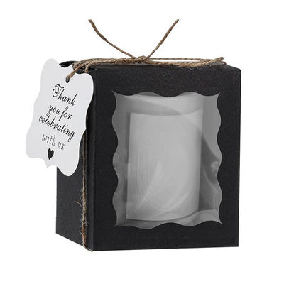 Caja de regalo de velas de lujo elegante personalizada Caja de embalaje de velas impresas para velas de gama alta