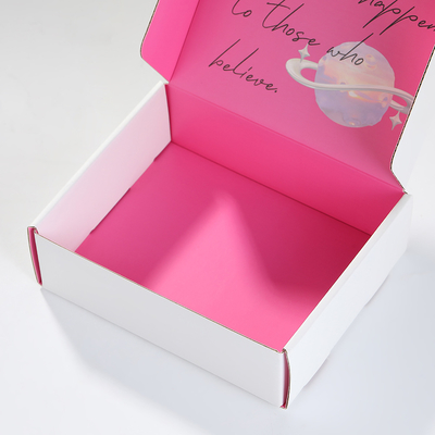 Fabricación de cajas de correo personalizadas Cajas de correo de colores con logotipo personalizado impreso, cajas de embalaje de ropa duradera para sombreros