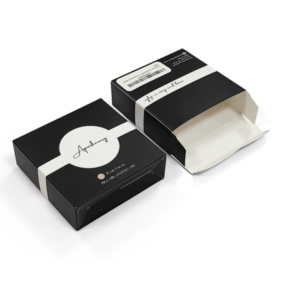 Logotipo ecológico personalizado Embalaje de caja reciclable para maquillaje, brillo labial y aceite de esmalte de uñas