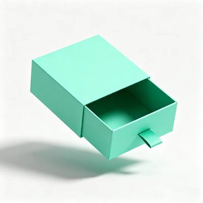 Venta al por mayor de lujo cuadro de dibujo de cajón de diapositiva cartón blanco embalaje regalo caja de joyas