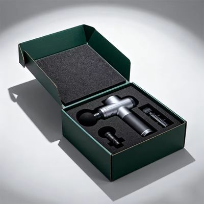 Caja de envío para embalaje de equipos deportivos de lujo reciclados con impresión a todo color y logotipo personalizado al por mayor