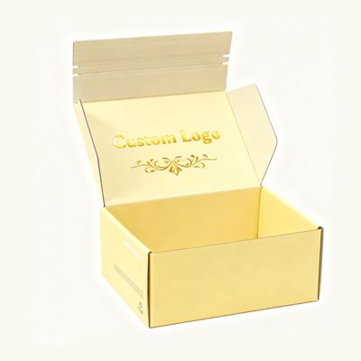 Cajas de papel corrugado personalizadas de lujo, cajas de regalo de cartón, correo, embalaje, contenedor de envío para embalaje de ropa