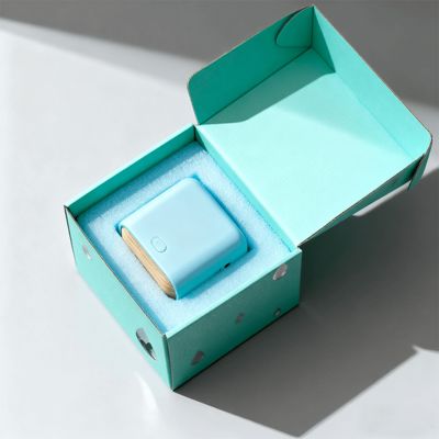 Personalizado personalizado de lujo colorido pequeña caja de correo corrugado con logotipo para cosméticos