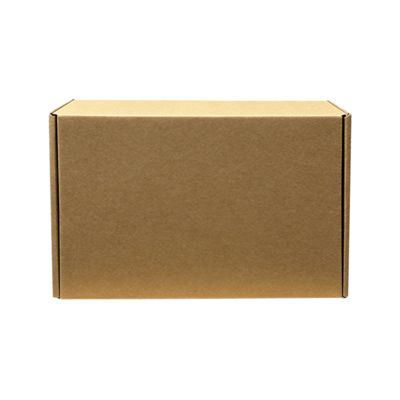 Caja de embalaje de regalo de cartón corrugado Kraft de 6 unidades personalizada para lata de vela perfumada de 2 oz con estampado de lámina dorada y laminación mate