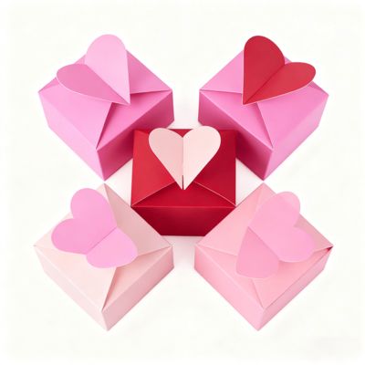 Desata el encanto del amor con nuestra exclusiva caja de tarjetas en forma de corazón. Forro de esponja laminada brillante y mate. Cada momento especial. Manejar velas.