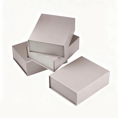 Luxury Custom Skincare Rigid Paperboard Boxes Cardboard Magnetic Closure Recyclable Reusable Gift Boxes For Cosmetics Candle Wallet Use