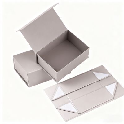 Luxury Custom Skincare Rigid Paperboard Boxes Cardboard Magnetic Closure Recyclable Reusable Gift Boxes For Cosmetics Candle Wallet Use