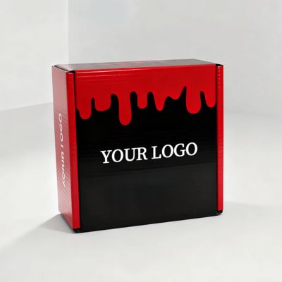 Cajas de zapatos de lujo personalizadas para mujer con logotipo, embalaje postal ecológico de cartón corrugado para zapatos o ropa