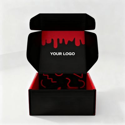 Cajas de zapatos de lujo personalizadas para mujer con logotipo, embalaje postal ecológico de cartón corrugado para zapatos o ropa