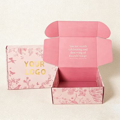 Fabricante Cajas de cartón corrugado ecológico personalizadas de papel de envío para envío de ropa