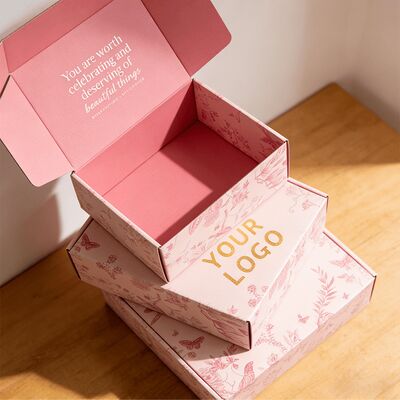 Fabricante Cajas de cartón corrugado ecológico personalizadas de papel de envío para envío de ropa