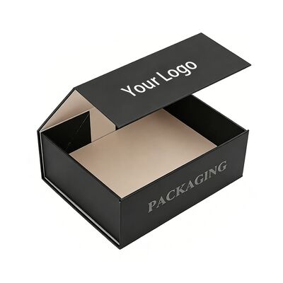 Cajas rígidas de embalaje de cartón corrugado reciclable de tamaño personalizado, caja de regalo magnética plegable de lujo