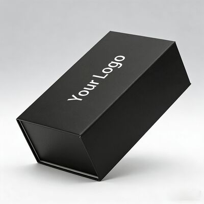 Cajas rígidas de embalaje de cartón corrugado reciclable de tamaño personalizado, caja de regalo magnética plegable de lujo