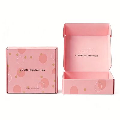 Cajas de embalaje de papel para cosméticos y perfumes respetuosas con el medio ambiente con impresión de logotipo personalizado, cajas de envío de cartón corrugado