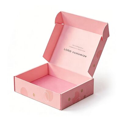 Cajas de embalaje de papel para cosméticos y perfumes respetuosas con el medio ambiente con impresión de logotipo personalizado, cajas de envío de cartón corrugado