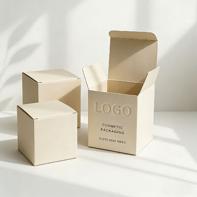 Embalaje reciclable para perfume con acabado texturizado de lujo, papel artístico con impresión de logotipo personalizado y recubrimiento UV