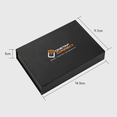 Caja de embalaje de presentación magnética de lujo con logotipo personalizado para marcas premium