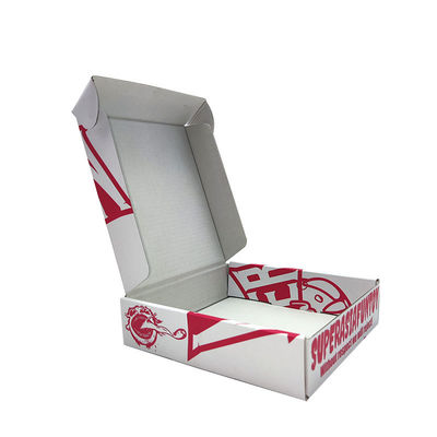 Tamaño personalizado Embalaje plano Envío de correo caja de tres capas ropa interior corrugada