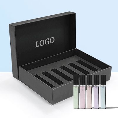Caja de embalaje rígida de brillo de labios cosméticos de dos piezas Caja de cartón