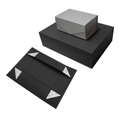 Cuadro de regalo de papel plegado de lujo con tapa magnética