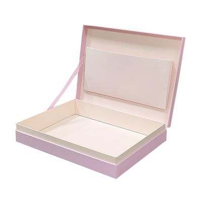 Caja de embalaje de joyas personalizada de papel impreso a color Caja de cartón con tapa reutilizada