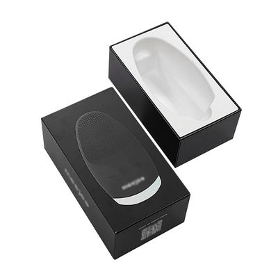 Lujo limpieza facial masajista Papel de embalaje 2 piezas robusto levantamiento de tapa caja regalo